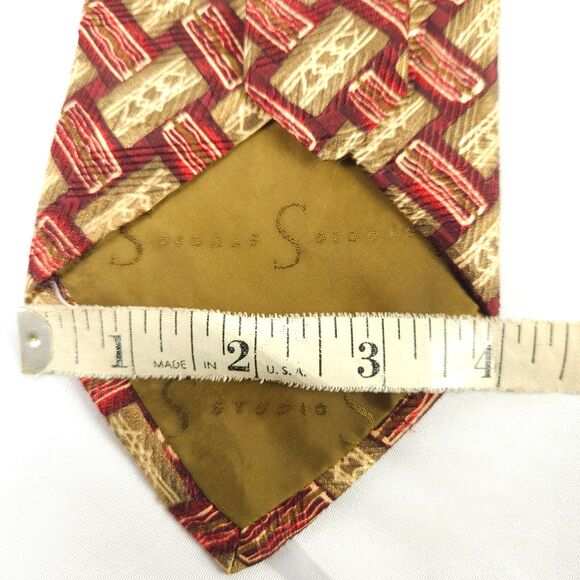 2 Robert Talbott Studio Geometric Silk Mens Ties Made in the USA - Picture 6 of 8